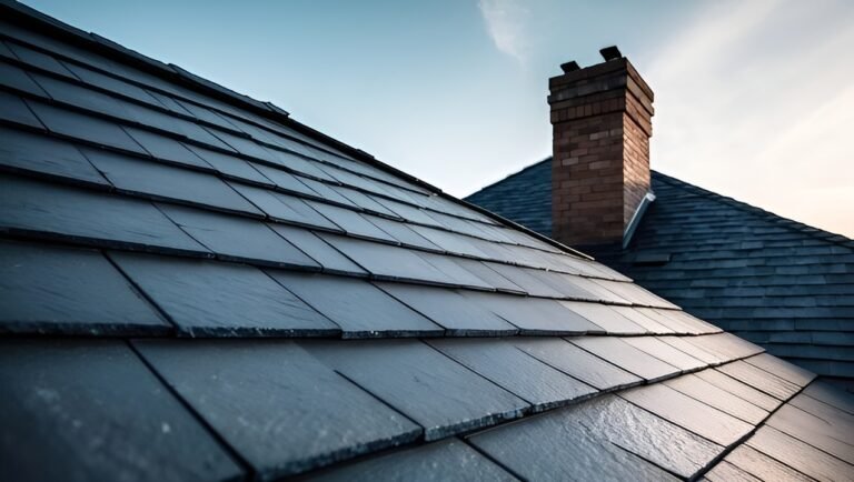 Slate roofing